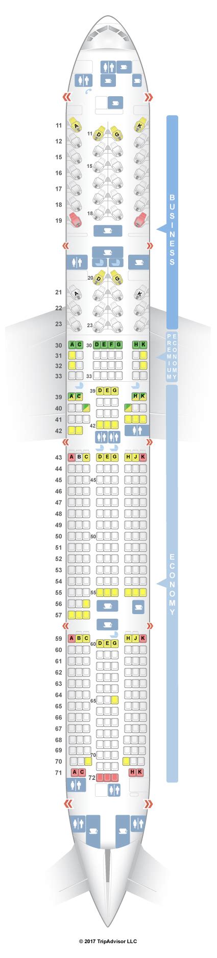 Cathay Pacific Boeing Er Jet Seating Plan Tutorial Pics Hot Sex Picture