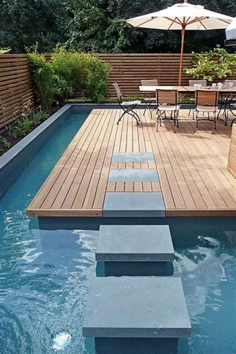 Zwembad Swimming Pool Wood Hout Terras Terrace Achtertuin