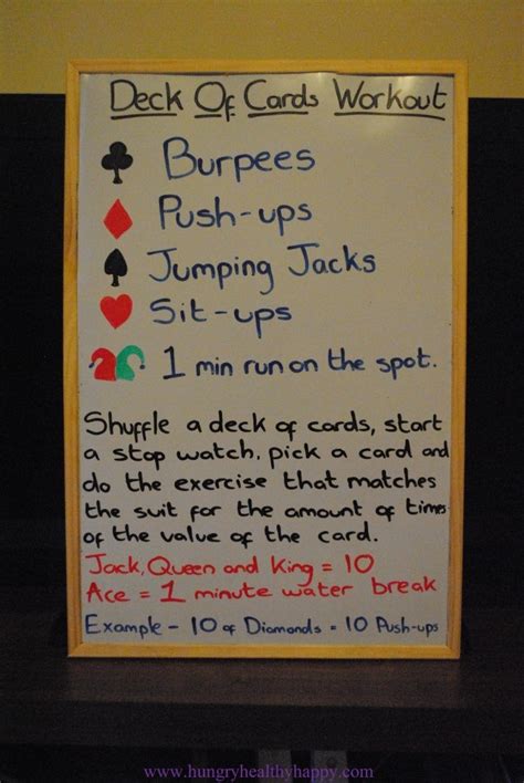 Paradiso crossfit wods for home the first crossfit workout i ever attempted was 4 rounds of run 400 meters and 50 squats. Deck of Cards Workout | Crossfit workouts