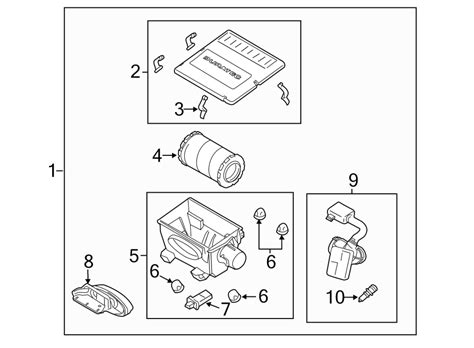I can send you a diagram, but you are better off going to the auto parts store and just buying the haynes manual, b/c you are not. Ford Escape Engine Air Intake Hose. 3.0 LITER, 2009-11. 3 ...