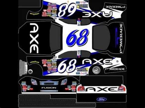 A video showing me finding paint schemes to make paper nascars out of. NASCAR Templates - YouTube