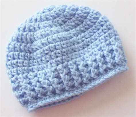 Easy Baby Hat Crochet Pattern Crochet Hat Pattern Instant Etsy