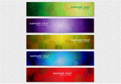Abstract Circle Banner Psd Set Free Photoshop Brushes At Brusheezy