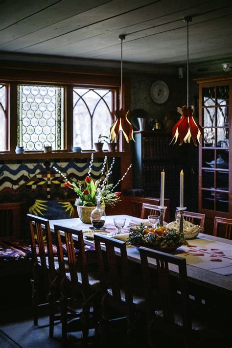 Karin And Carl Larssons Hem I Sundborn Mokkasin Beautiful Interiors