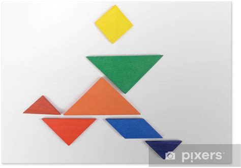 Poster Chinese Tangram Pixersuk