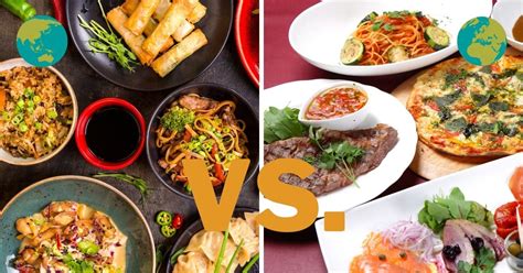 Asian Food Vs European Food Differences And Which Is Better