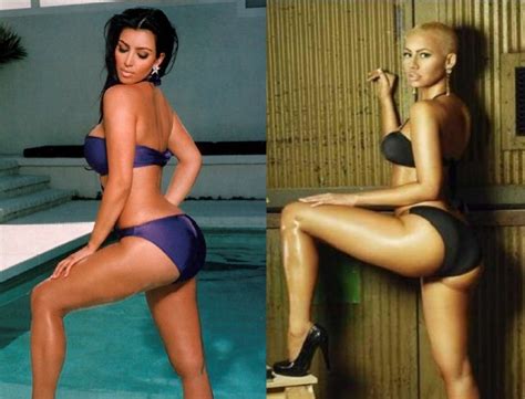 M A C K BEAUTY AND FASHION Between Kim Kardashian And Amber Rose