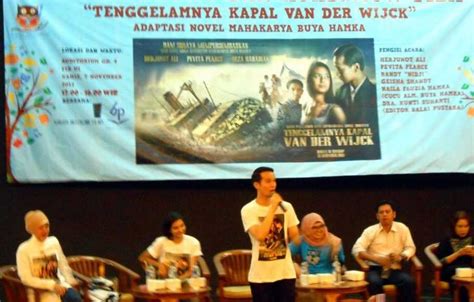 Tenggelamnya kapal van der wicjk. Angkat ke Film, Novel "Tenggelamnya Kapal Van Der Wijck ...