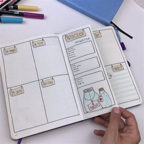 Bullet Journal Ideas Weekly Spread Layouts For September Square Lime Designs