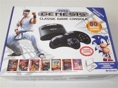 Md★sega Genesis Classic Game Console 80 Built In Games ゲーム本体ソフト 新品