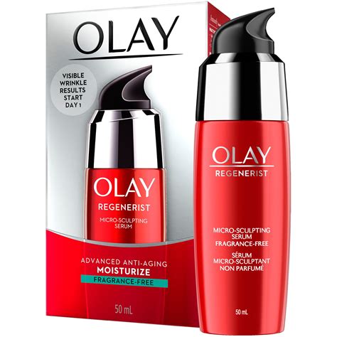 Olay Regenerist Micro Sculpting Serum Fragrance Free Face Moisturizer Fl Oz Walmart Com