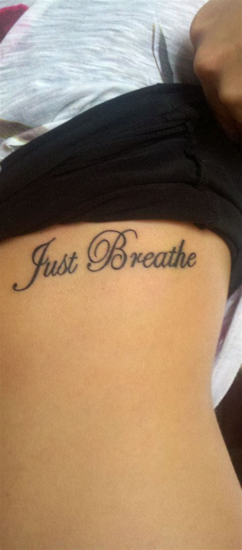just breathe tattoo just breathe tattoo breathe tattoo tattoos