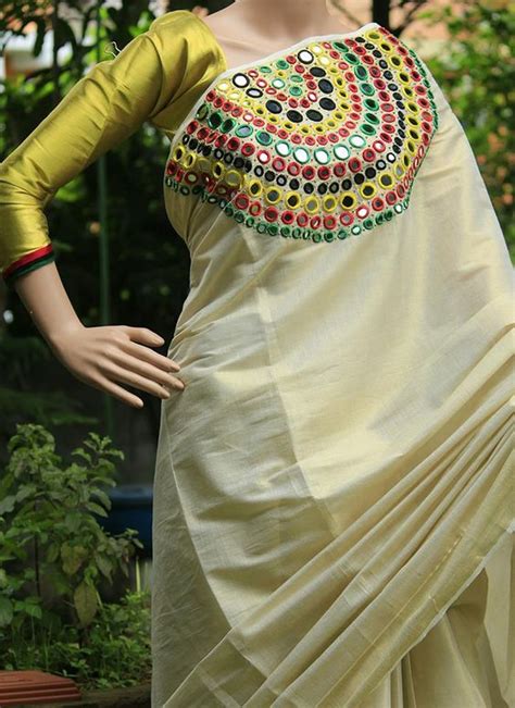 Kerala Onam Saree Blouse Neck Designs 5 Keep Me Stylish