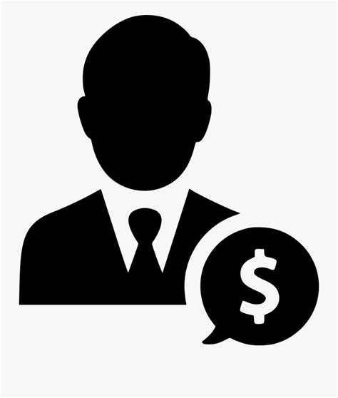 Transparent Businessman Clipart Salesman Icon Png Free Transparent