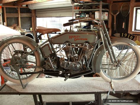 1916 Harley Davidson Model J F Veteran Vintage Twin At
