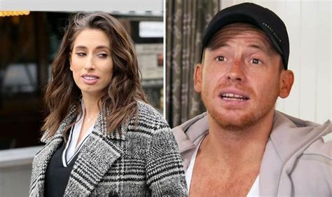 stacey solomon reveals flirty action she s banned joe swash from doing celebrity news