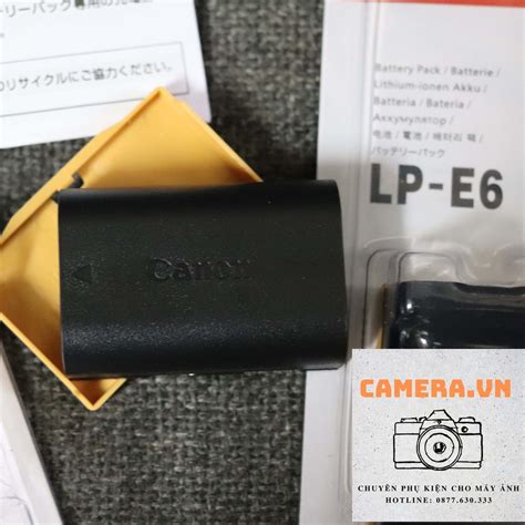 Pin Canon Lp E6 Cho Máy Canon 60d 70d 80d 90d Canon 6d 6d Mark Ii Canon