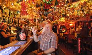 Christmas lights transform Eastbourne pub The Marine into sparkling