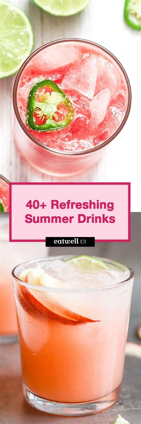 Summer Drink Recipes 40 Refreshing Drink Ideas — Eatwell101