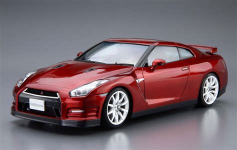 Aoshima 124 Nissan R 35 Gt R Pure Edition Model Kit At Mighty Ape Nz