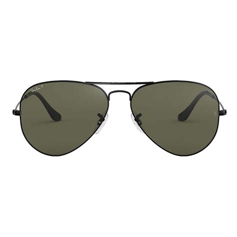 Ray Ban Aviator Green Polarized Gold Frame Sunglasses 202197 Ray Ban