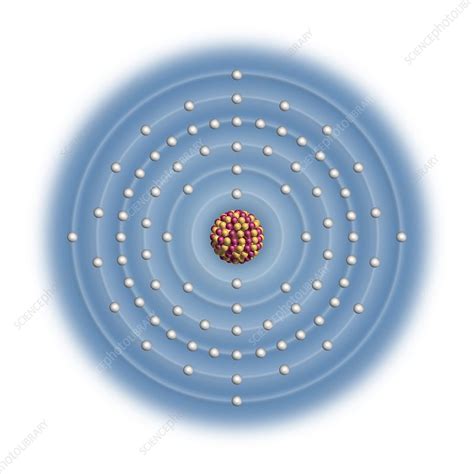 Lead Atomic Structure Stock Image C0232588 Science Photo Library