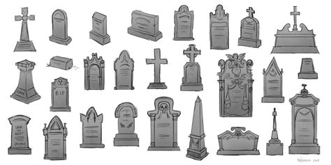 Tombstone grave temporary tattoo sticker (set of 2). Headstones | Graveyard, Graveyard tattoo, Halloween graveyard