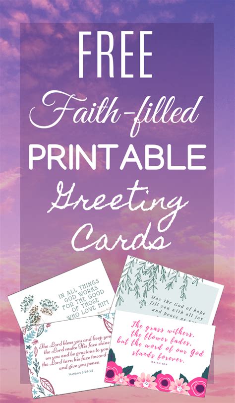 Free Printable Religious Birthday Cards
