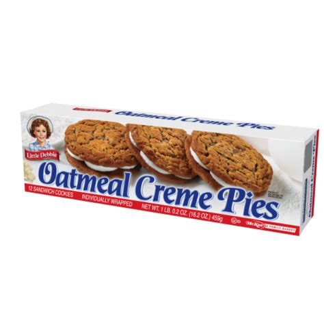 Little Debbie Oatmeal Creme Pies 6 Boxes 72 Soft Oatmeal Cookies With