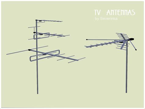 My Sims 3 Blog Tv Antennas And Satellite Dish By Severinka