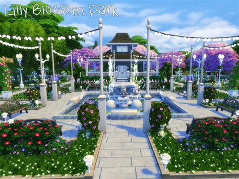 The Sims Resource Lilly Blossom Park