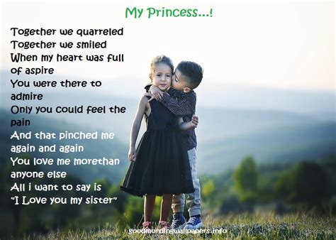 Brother And Sister Love Poems