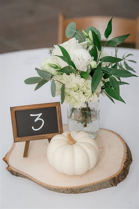 Diy Easy To Make Fall Wedding Table Centerpiece With Rustic Style