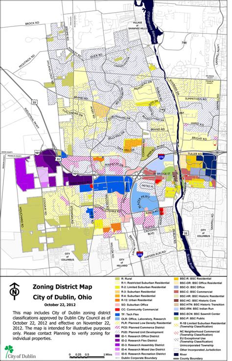 Zoning Map And Gis Dublin Ohio Usa