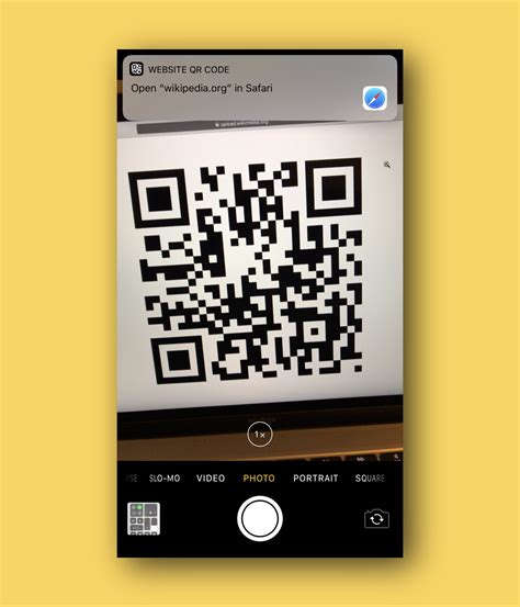 The Ios 11 Camera App Can Scan Qr Codes On The Fly