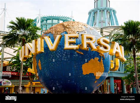 Universal Studios Singapore Is A Theme Park Located On Sentosa Island
