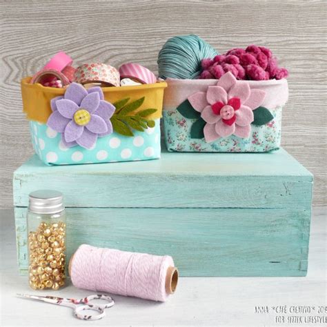 Diy Plastic Container Into A Storage Basket Sizzix Blog