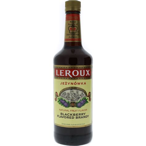 Leroux Polish Blackberry Flavored Brandy Beer Wine And Spirits