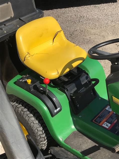 John Deere Stx46 Lawn Tractor Le May Consignments 2 K Bid