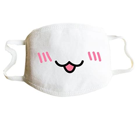 Mouth Mask Animecaz 4 Pcs Cute Fashion Mask Emoticon Import It All