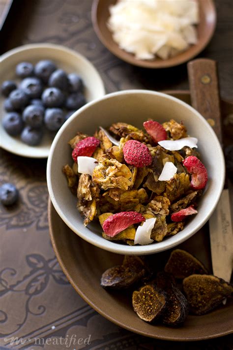 Sweet Salted AIP Granola Meatified