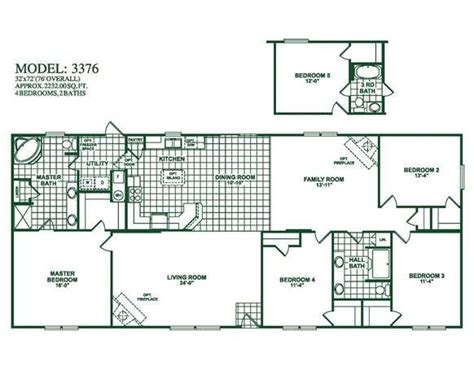 Where is the master bedroom compared to the kitchen or guest / secondary bedrooms. Home Finder v2|Oak Creek Homes| Manufactured HomesTexas ...