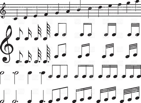 Musical Notes Clipart Free Vector 10 Free Cliparts Download Images On