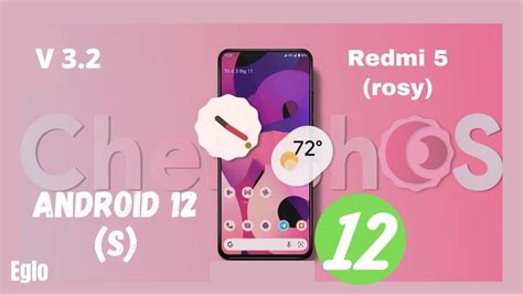 Official Cherish Os 32 For Redmi 5 Android 12 Custom Rom For