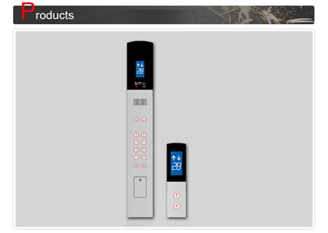 Customized Elevator Cop Lop LCD Display Panel / Lift Car Operating Panel