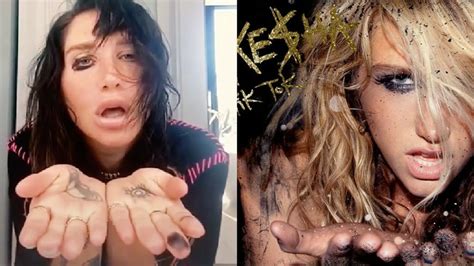 Kesha Recreated Her Tik Tok Cover Art On Tik Tok And Its Perfect Iheart