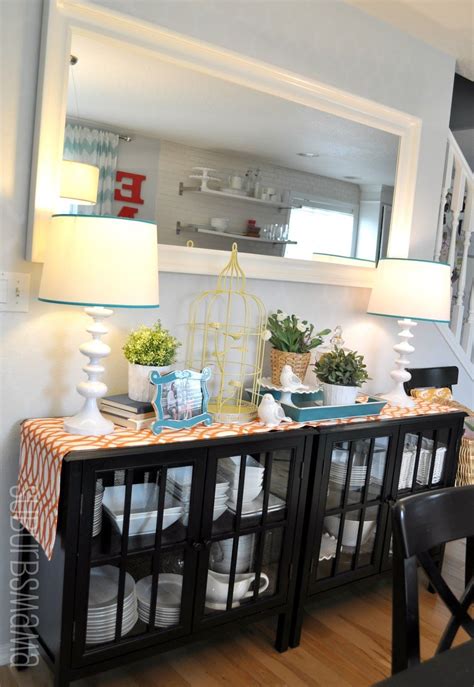 The table may be the center of your dining room, but these storage pieces have an invaluable part to play. Dining Area (Third times the charm?) | Dining room buffet ...