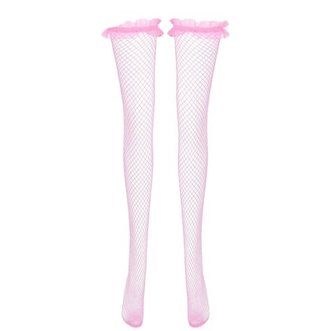 Pink Mesh Sissy Stockings Sissy Lux