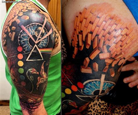 Ver más ideas sobre tatuajes, pink floyd, disenos de unas. Tatuaje de Pink Floyd, Ladrillos, Música