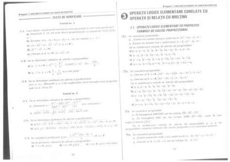 Manual Matematica Clasa 9 Burtea Pdf